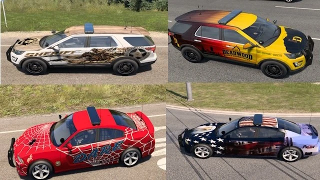 AI 209 Police Cars