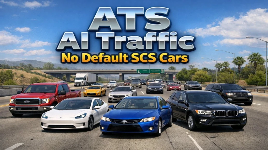 ATS AI Traffic No Default SCS Cars