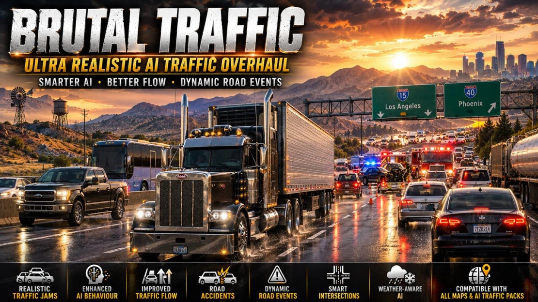 ATS Brutal Traffic