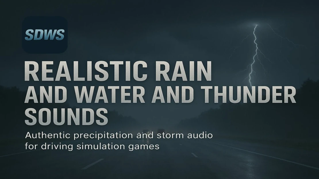 ATS Realistic Rain & Water & Thunder Sounds