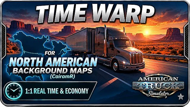 ATS Time Warp - North American Background Maps