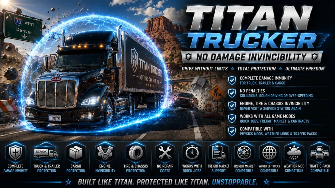 ATS Titan Trucker No Damage Invincibility