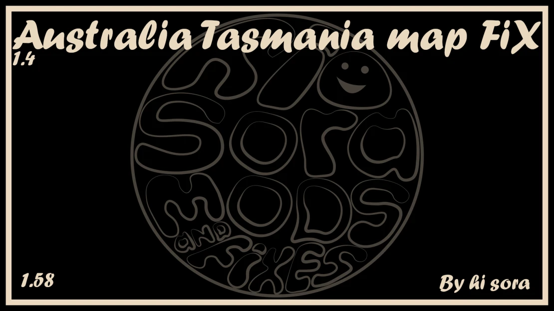 Australia Tasmania map FIX