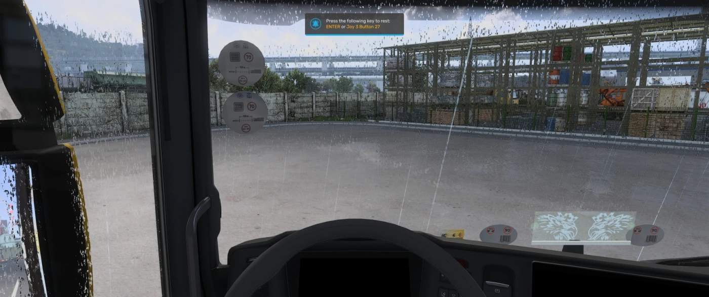 Better Raindrops for ETS2 by IzzyG