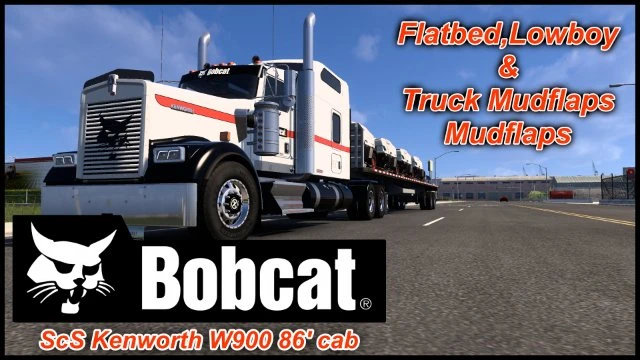 Bobcat Edition: Kenworth W900 Skin & Mudflap Pack