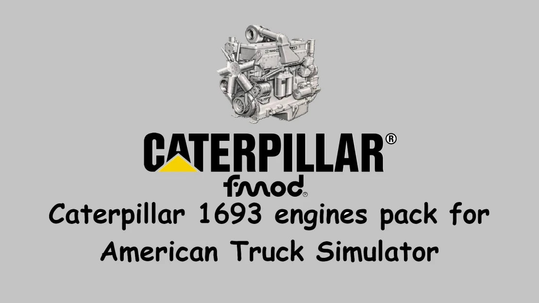 Caterpillar 1693 engines pack for ATS