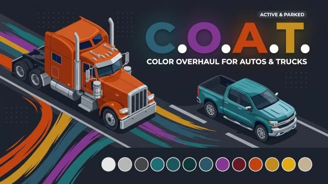 Color Overhaul for Autos and Trucks (COAT)