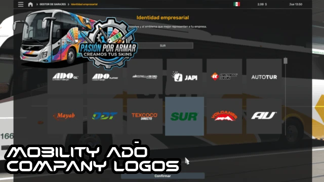 Company Logos Mobility ADO ETS2