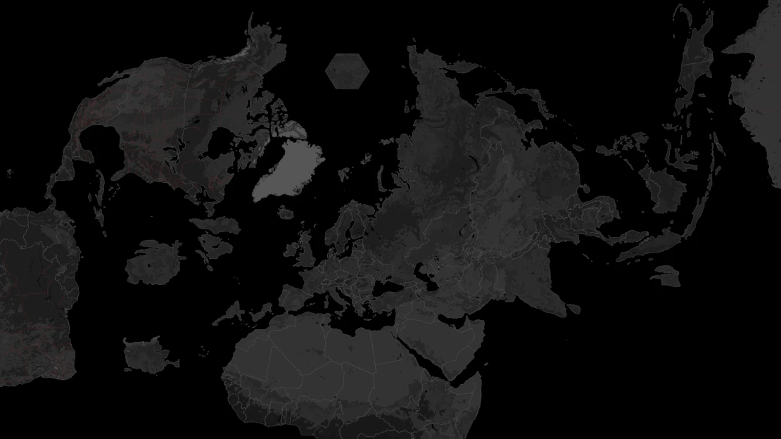 ETS2 Global Background Map - Dark Grand Utopia+