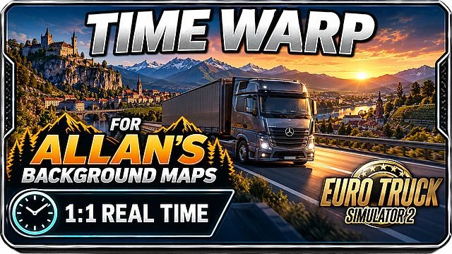 ETS2 Time Warp - Allan's Background Maps