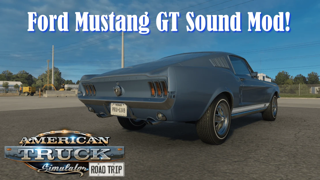 Ford Mustang GT 1967 Sound Mod (Engine + Transmission Pack)