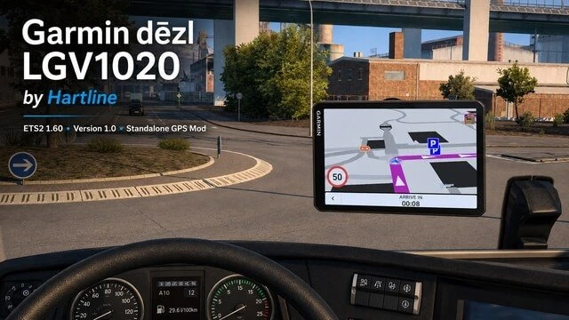 Garmin Dezl LGV1020 by Hartline