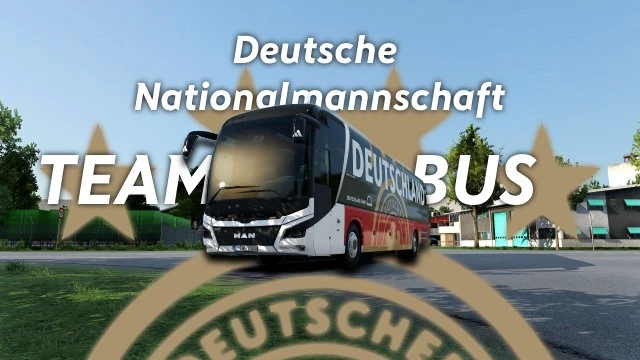 German National Team Bus 2026 - Man Lions Coach