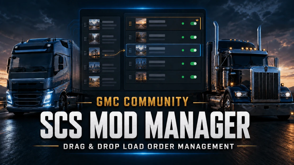 GMC Community MOD MANAGER for ETS2 and ATS