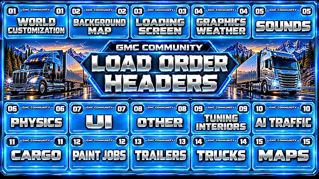 GMC Mod Load Order Headers