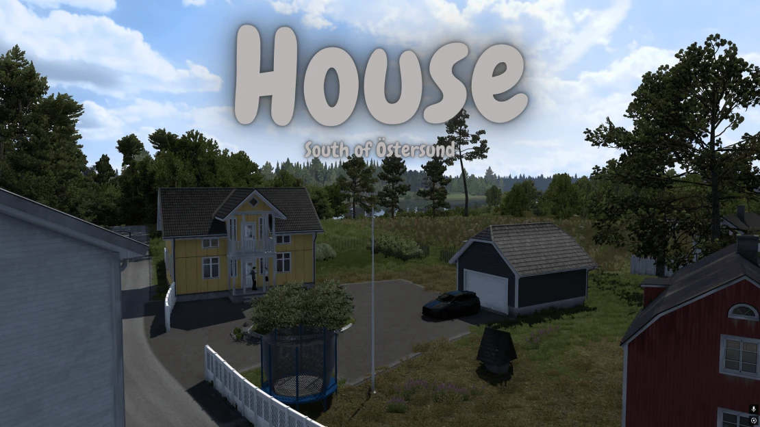 House south of Östersund