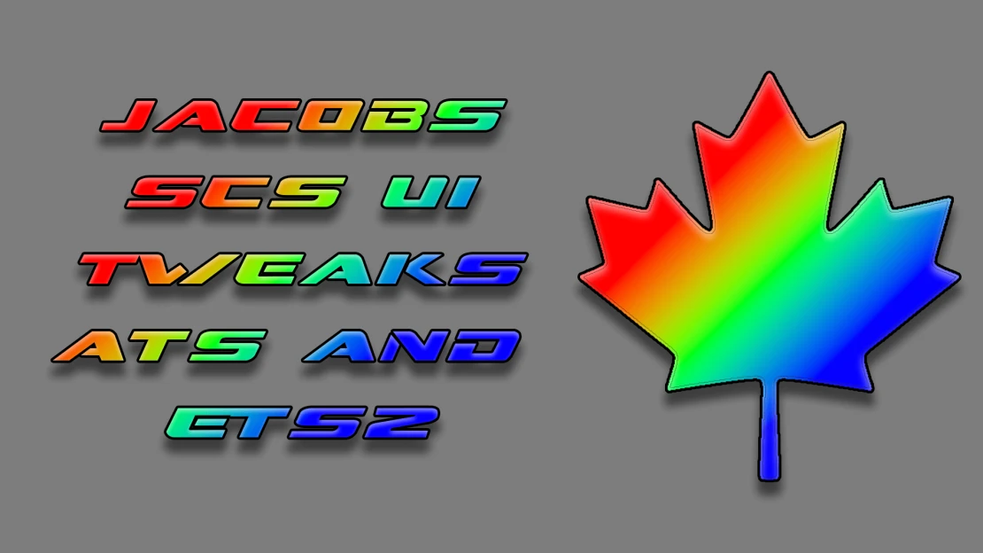 Jacob's SCS UI Tweaks For ATS And ETS2