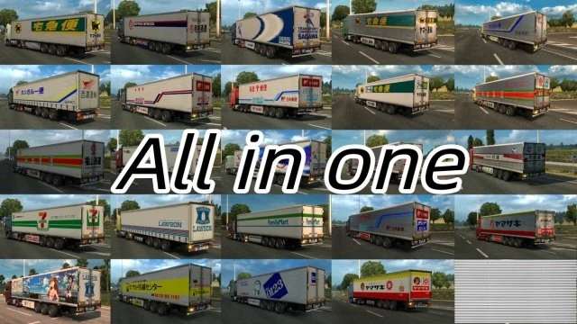 Japan Trailers traffic pack All in one