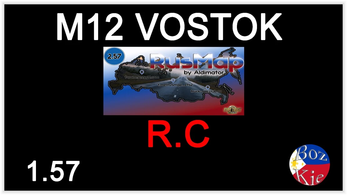 M12 VOSTOK - Rusmap RC (Aldi)