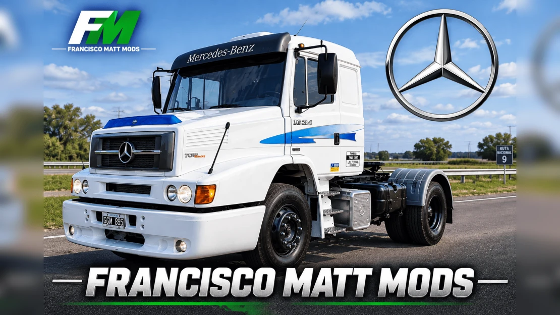 Mercedez Benz 1634 LS - Francisco Matt