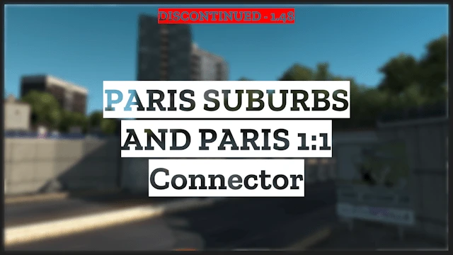 [DISCONTINUED] [1.48] Paris suburbs and Paris 121 Connector