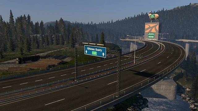 ProMods Kirkenes April Fools Map