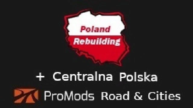 ProMods road & cities Centralna Polska merge