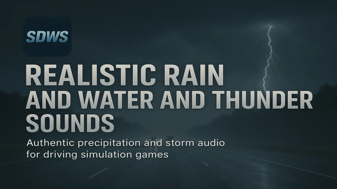 Realistic Rain & Water & Thunder Sounds