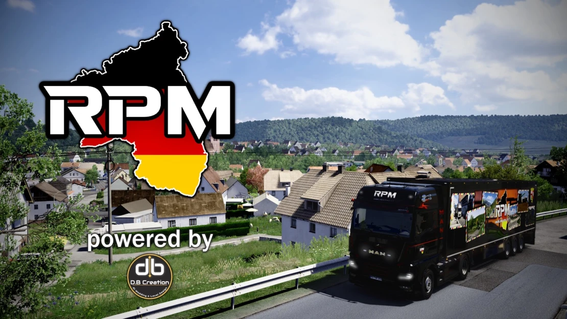 RPM Rheinland und Pfalz Map 1:1 Scale