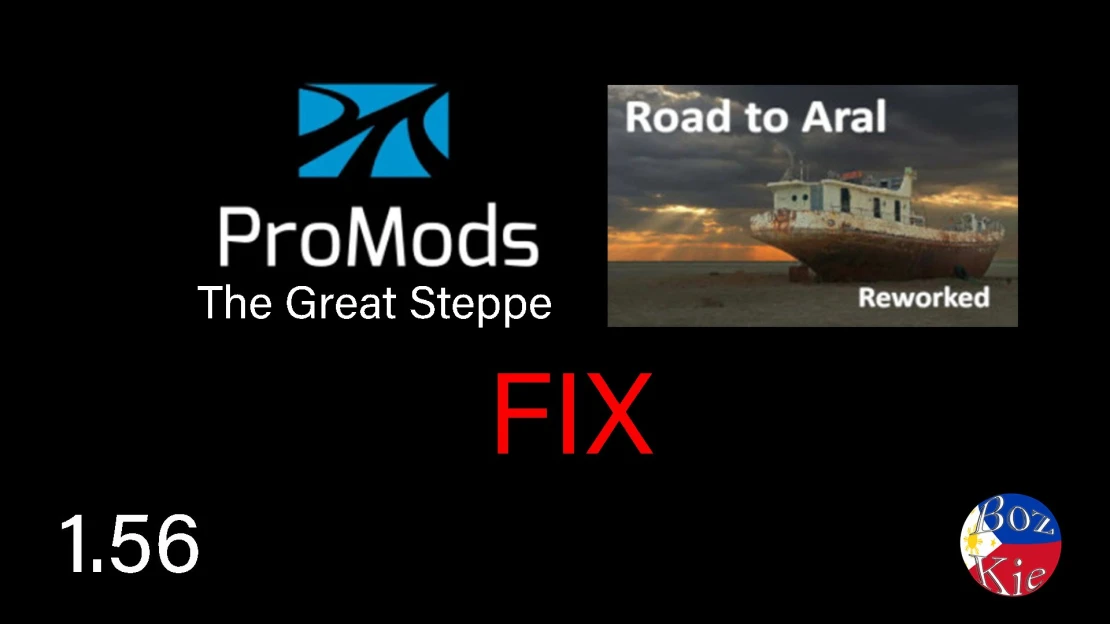 Road to Aral Reworked Promods TGS  FIX
