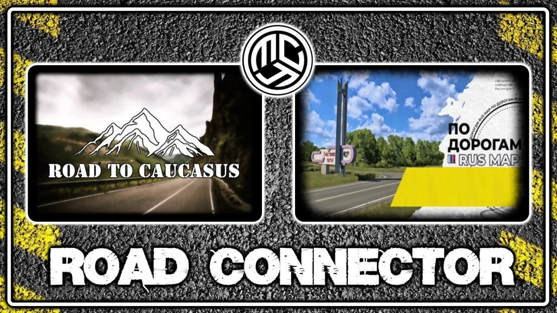Road to Caucasus + RusMap [VK] Road Connector