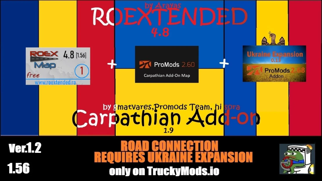 RoExtended - Carpathian add-on RC(For Ukraine Expansion)