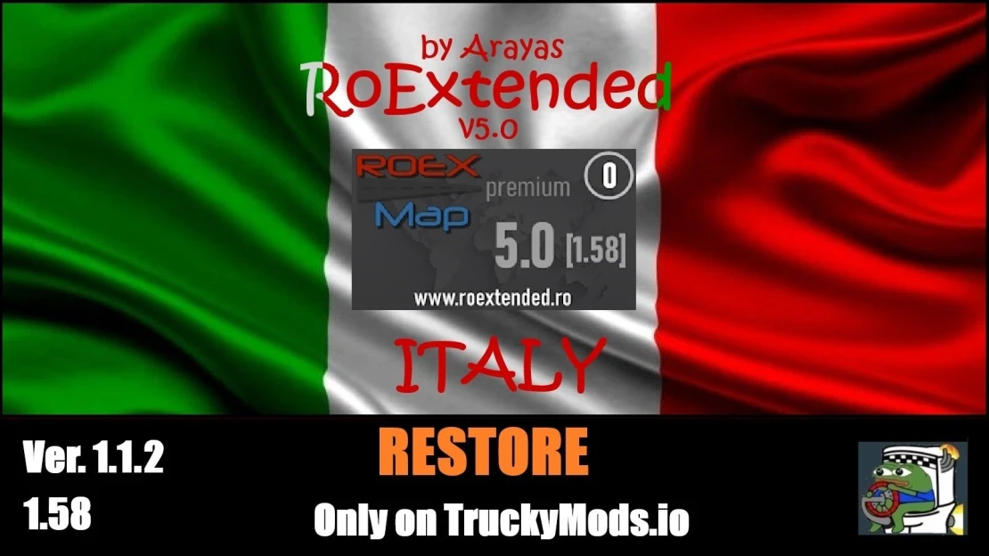 RoExtended Italy Territories Restore