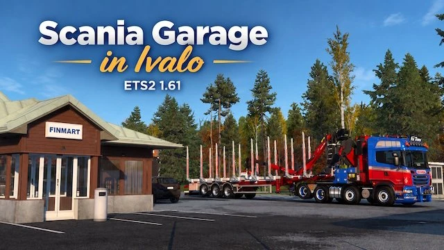 Scania Garage in Ivalo
