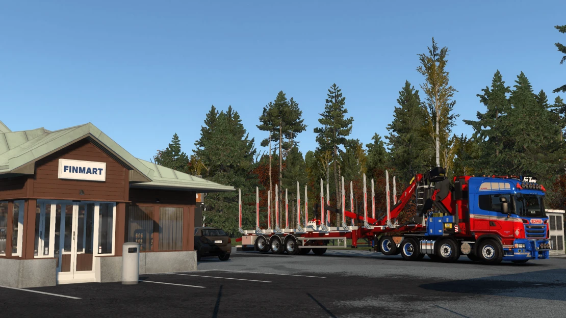 Scania Garage in Ivalo