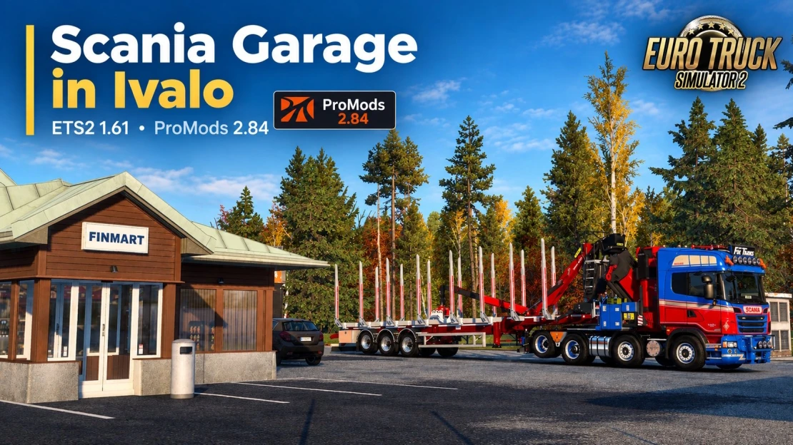 Scania Garage in Ivalo