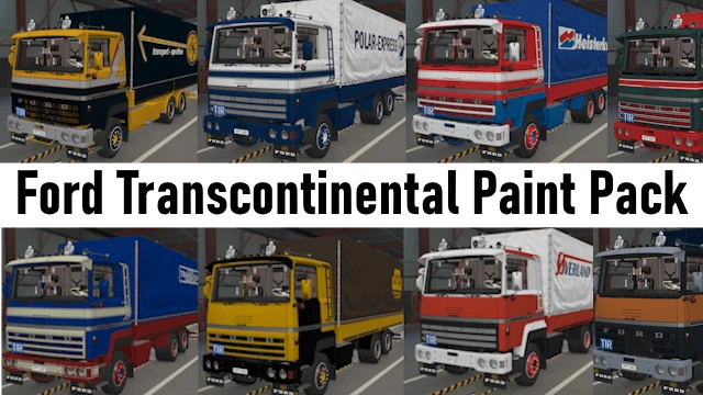 Skin pack for Ford Transcontinental by Ventyres 3D