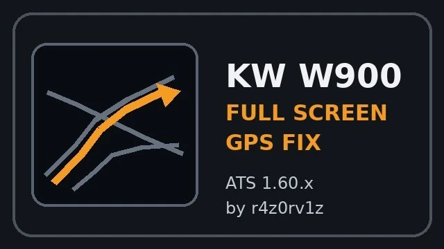 KW W900 Highway Killer – Full Screen GPS Fix