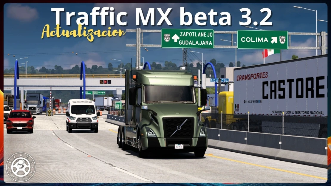 Traffic MX for Reforma Map