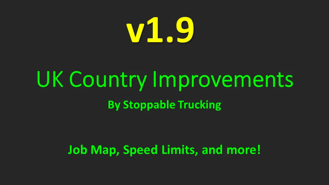 UK Country Improvements