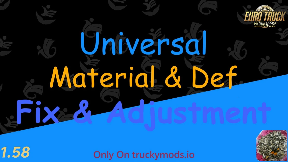 Universal Material & Def - Adjustment & Fix