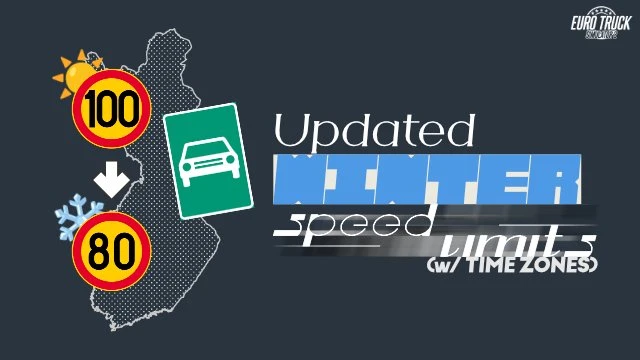 Updated WINTER speed limits