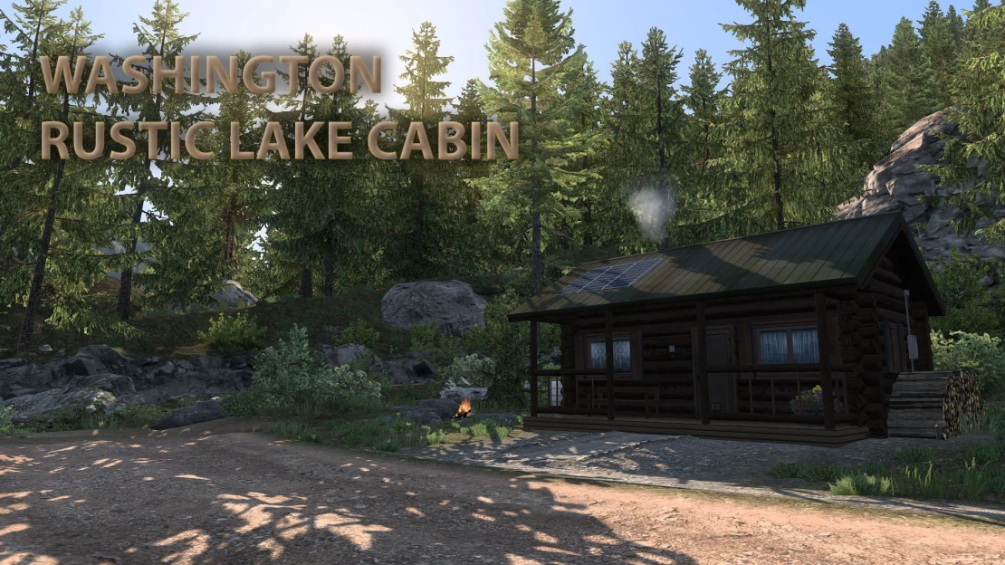 Washington Lake cabin (rustic version)