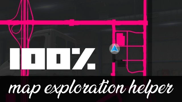 100% map exploration helper