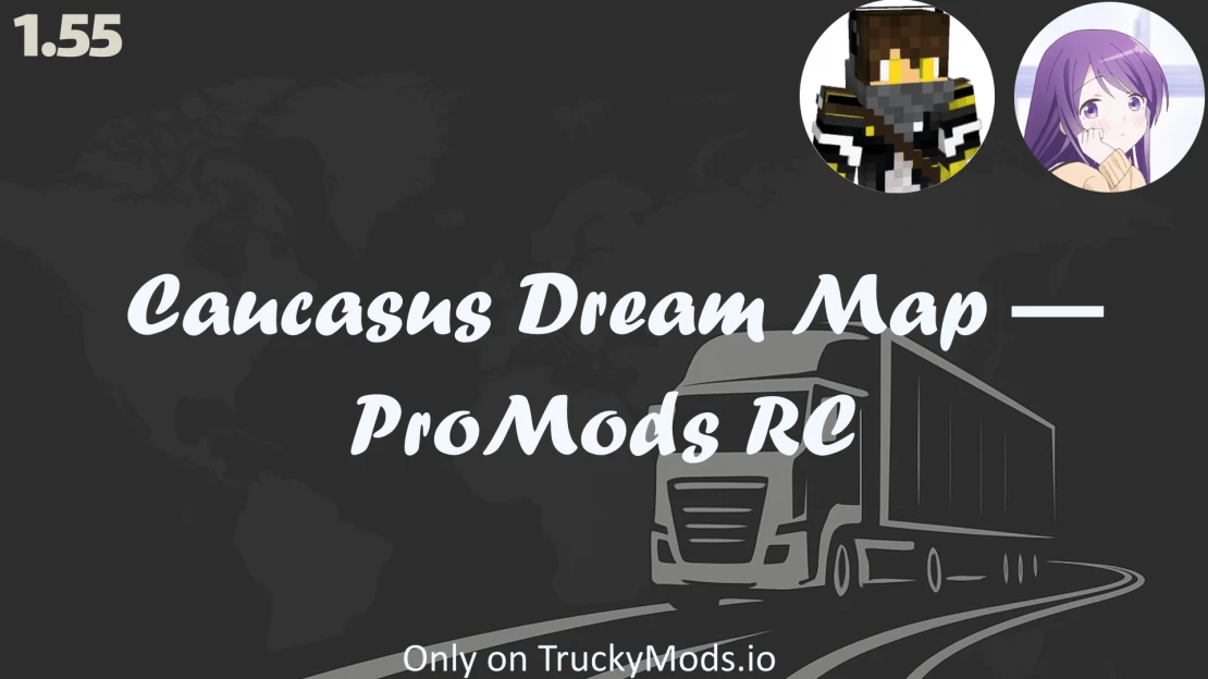 [1.55]Caucasus Dream Map - ProMods RC