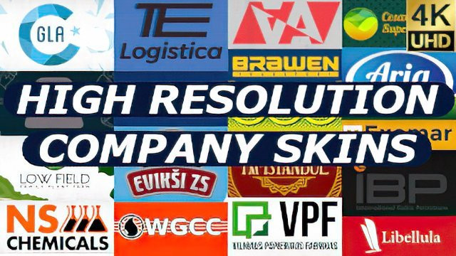 High Resolution Company Skins