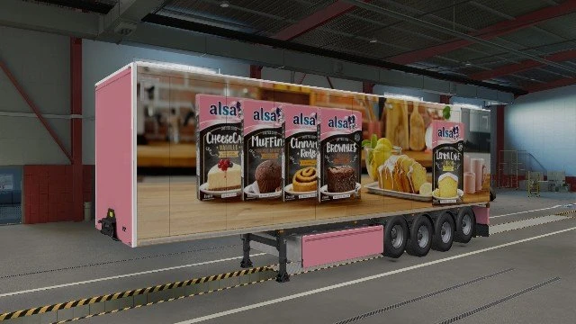 Alsa Trailer - SCS trailers + Krone + AI