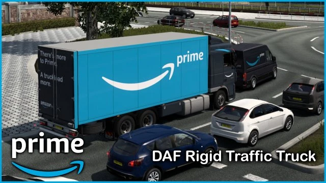 Amazon DAF Rigid Traffic Truck