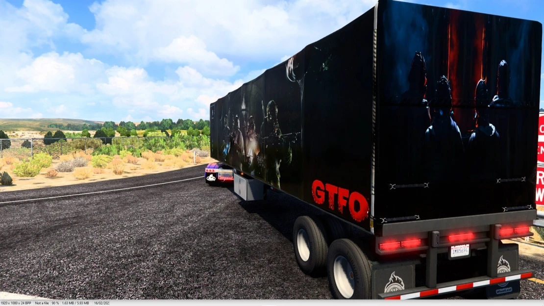 American Truck Simulator - Trailer Paint Job
