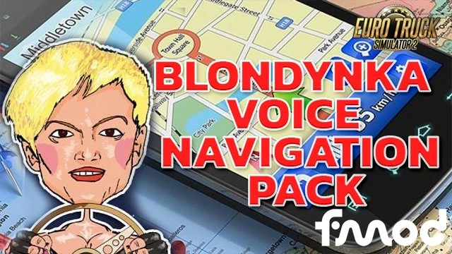 Blondynka  Voice  Navigation Pack